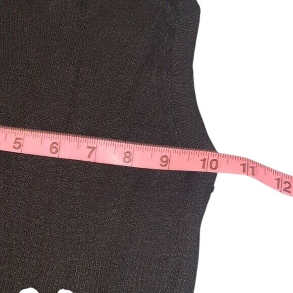 Michael Kors Black Knit Sleeveless Dress XXS MSRP $99.50 - Picture 6 of 7